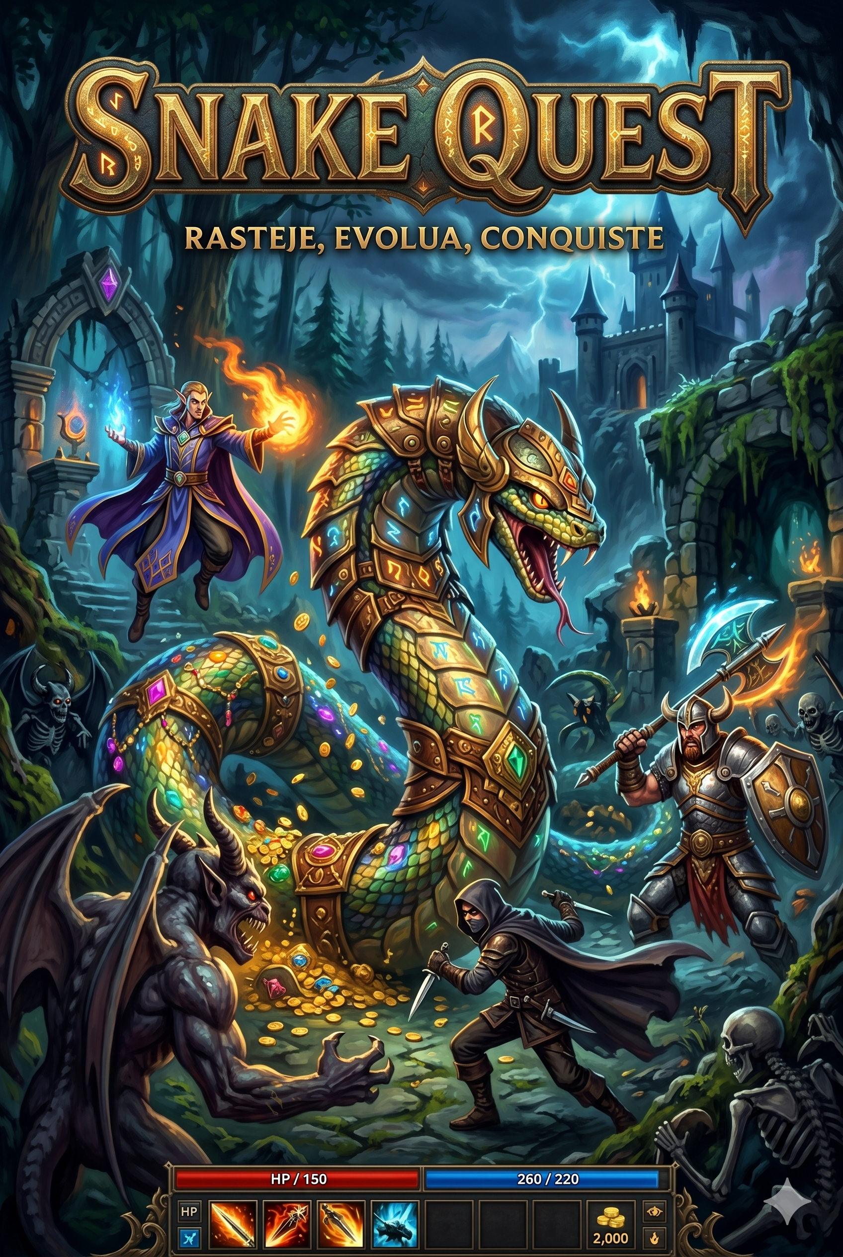Snake Quest Art